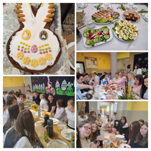 Wspólne wiosenne śniadanie