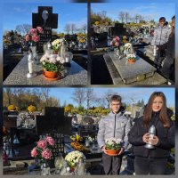 Wizyta SU na cmentarzu