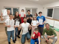 Uczniowie klasy 4a na warsztatach EuroWeek