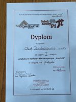 Nagrodzeniu uczniowie z 5b