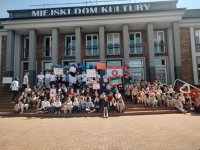 Klasa 5b na Marszu Przeciwko Przemocy