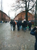 Klasy ósme w Muzeum Auschwitz-Birkenau