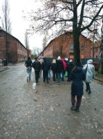 Klasy ósme w Muzeum Auschwitz-Birkenau