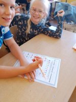 Dzień Kropki na lekcjach matematyki