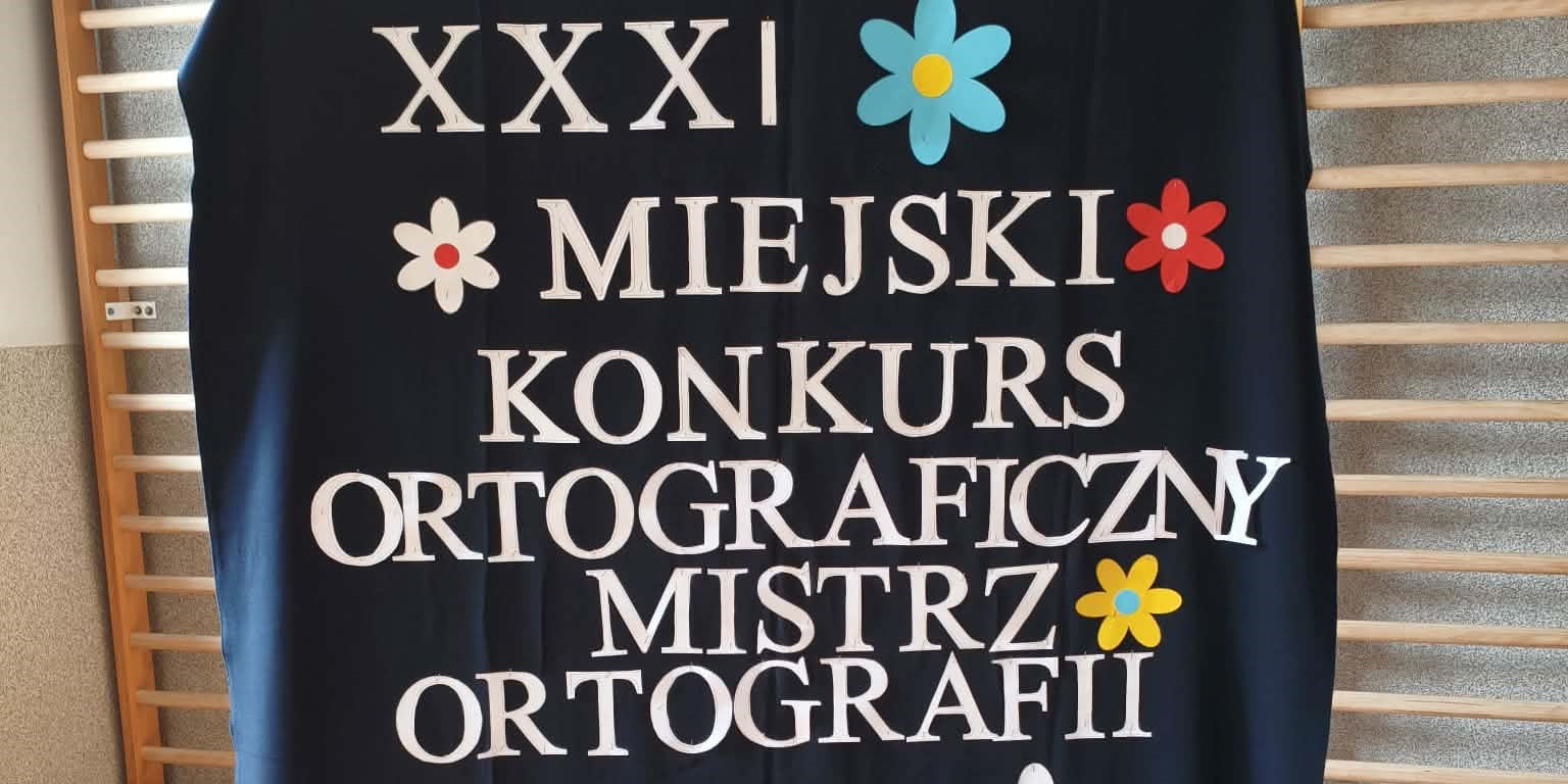 Sukces naszych uczniów w Miejskim Konkursie Ortograficznym