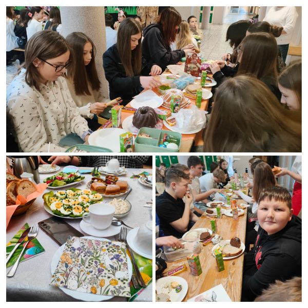 Wiosenne śniadanie klasy 7b